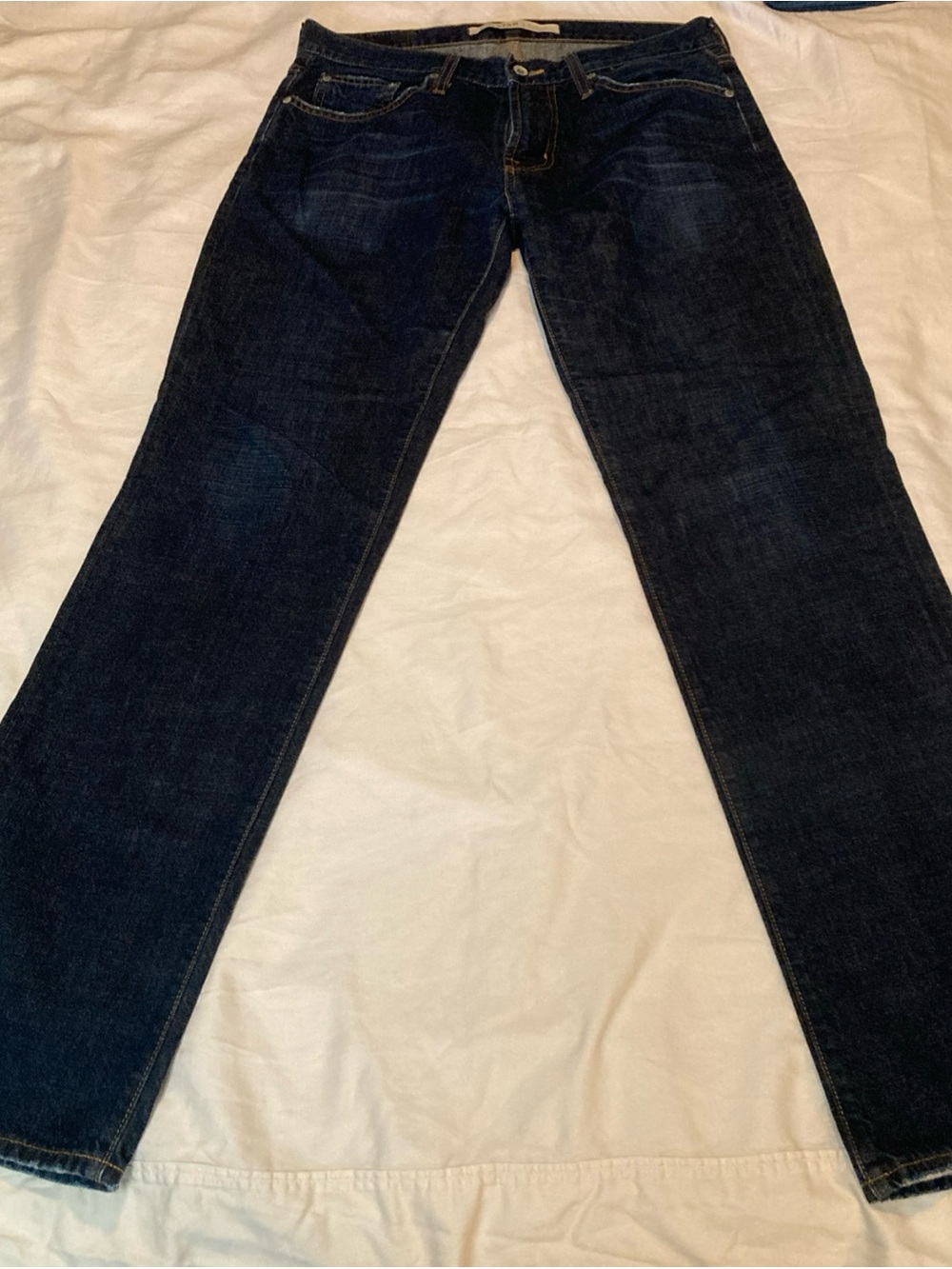 Big Star selvedge Men's Dark indigo Straight-Leg Jeans